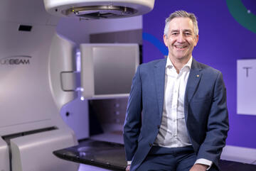 Icon radiation oncologist Associate Professor Michael Penniment